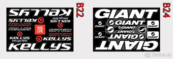 Polepy na kola Cannondale, RockShox, Trek, Merida, GT, Giant - 5
