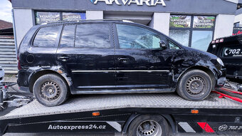 Vůz na náhradní díly VW Touran 1T2 FL 2008 BMY KRX LC9X - 5