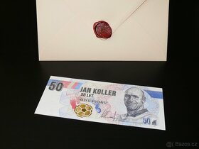 Bankovka k 50. narozeninám Jana Kollera - 5