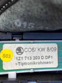 DSG hlavice řadící páky 1Z1713203D DF1 8/09 - 5