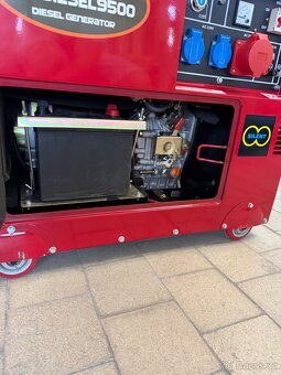 Nová dieselová elektro centrála 5,5kW 12/220/380V - 5