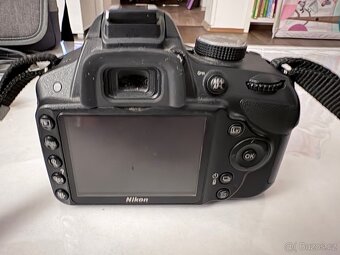 Digitální zrcadlovka Nikon d3200 s příslušenstvím - 5