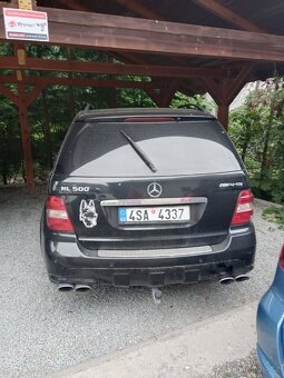 Mercedes Benz ML w164 V8 500 benzín 225kw 306PS LPG - 5