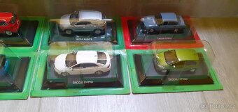 Modely škoda 1:43 DeAgostini - 5