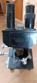 Starožitný mikroskop Wetzlar - 5