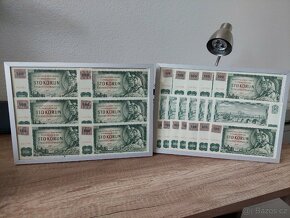 UNC sběratelská 100,- 1961 ČSR postupka 25 kusů - 5