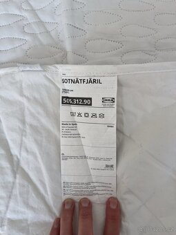 Postel japonského stylu / futon TATAMI s Ikea matrací Abygda - 5