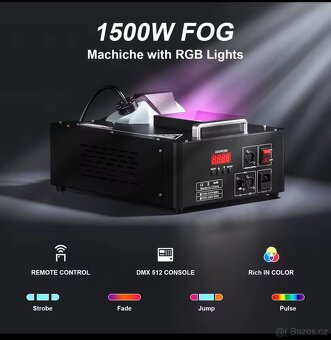 Vertikální mlha RGB 1500W - 5