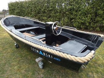 Nová loď Szymanski 430 + MercuryF5 - 5