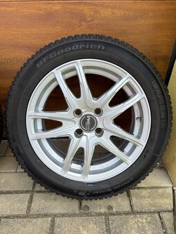 Alu kola 4x98 zimní 185/55/R15 pro Fiat 500 - 5