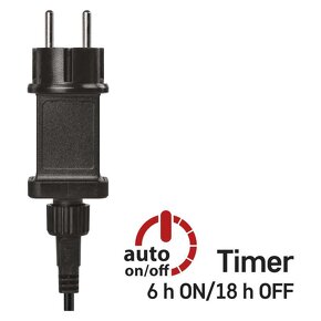 Vánoční řetěz 10 m s dálkovým ovladačem. D4AA02. NOVÝ - 5