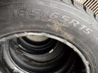 185/65 R15 M+S - ZIMNÍ pneu - VYSOKÝ VZOREK - 8mm - 4ks - 5