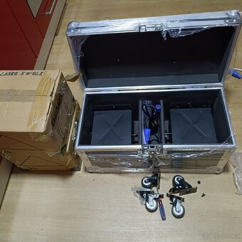 2ks Nové Lasery 5 Wat RGB + Case - 5