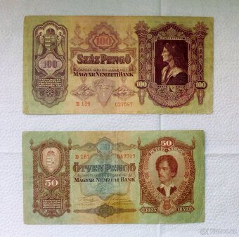 různé historické bankovky - 5