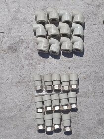 Tvarovky ppr, mosaz, kohouty - 5