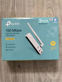 TP-LINK TL-WN722N elegantní WiFi USB adaptér nový - 5