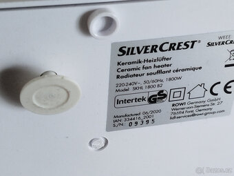 Teplovzdušný keramický ventilátor SilverCrest - 5