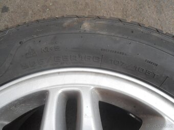 4x al kola 5x112 r16 + pneu zimní 205/65 R16C Mercedes Vito - 5