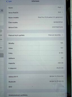 Apple iPad Pro 12,9“ , 256 GB , M1 - 5