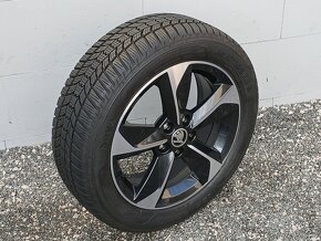 Pěkná zimní orig alu Škoda Fabia 4 - 195/55/16 8mm - 5