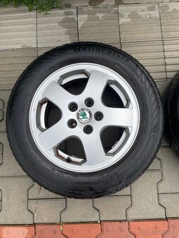 Škoda Fabia 14” originál alu kola 4ks - 5