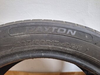 Letní pneu 205/50/17 2xMichelin, 2xDayton - 5