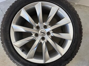 Originál Volvo alu disky a gumy 245/45/18 Pirelli 100V - 5