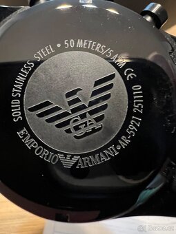 Emporio Armani pánské hodinky - 5