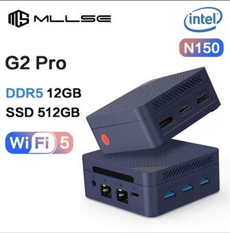 Mini PC Intel N150, 12GB RAM, 512GB SSD, Win11 - 5