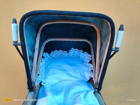 Starožitný kočárek pro panenky č. 205 - 5