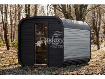 Zahradní finská sauna 4M CUBE s předsíní - 5
