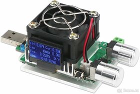 Elektronická USB zátěž s displejem 35W - 5