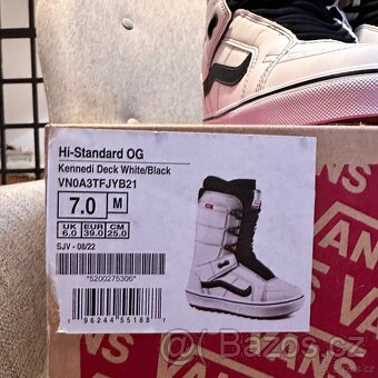 Hi-Standard OG VANS Snowboardové boty NOVÉ, velikost 39 - 5