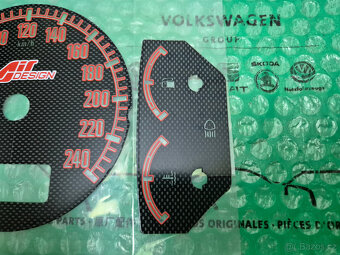 Nový polep budíků Škoda Octavia I (1U) - Air Design - 5