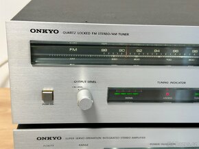 ONKYO A-7040 + T-4090 STEREO ZESILOVAČ + TUNER  - 5