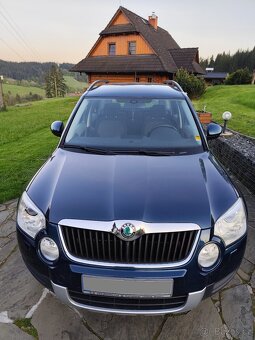 ŠKODA YETI 4X4 2.0 TDI 125 KW HEZKÁ UDRŽOVANÁ BEZ RZI - 5