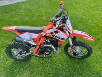 Pitbike Zuumav S3 125cc 14/12 - oranžová - 5