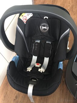 Autosedačka CYBEX Aton 5 (0-13 kg) Deep Black Gold - 5