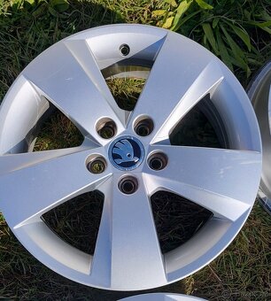 Alu kola 5x100 R15 Škoda - 5