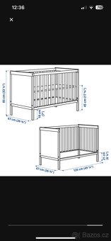 Postýlka SUNDVIK ikea - 5