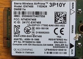 LTE modemy pro DELL Latitude - 5