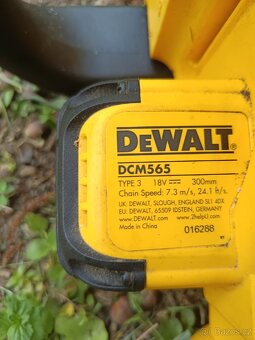 Aku motorová pila dewalt - 5
