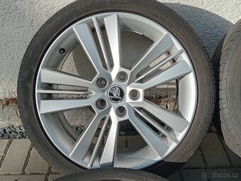 Originální sada kol Škoda Octavia III Rs - 225/40R18 - 5