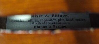 Prodám housle – Alois Bittner, Kladno 🎻 - 5