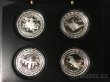 Sada stříbrných mincí "Legends of the air" 1 oz Ag .999 - 5