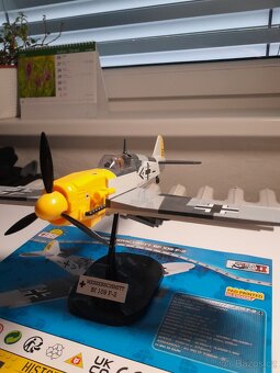 Lego Cobi 5715 německý stíhací letoun Messerschmit Bf-109 - 5
