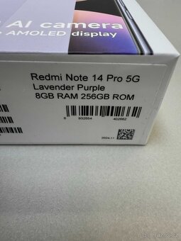 Nový Xiaomi Redmi Note 14 Pro 5G 256GB - 5