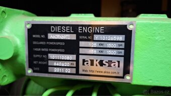 Elektrocentrála AKSA APD 150 - 5