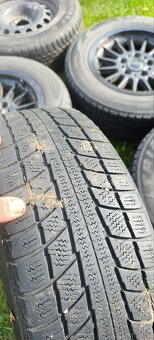 ALU kola BMW R15 zimní pneu + rezerva - 5
