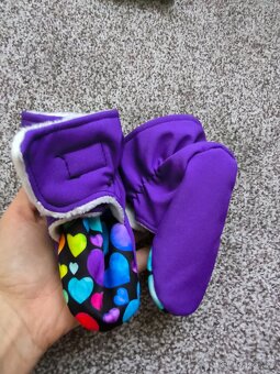 Dívčí zimní capáčky vel. 18-19 - 5